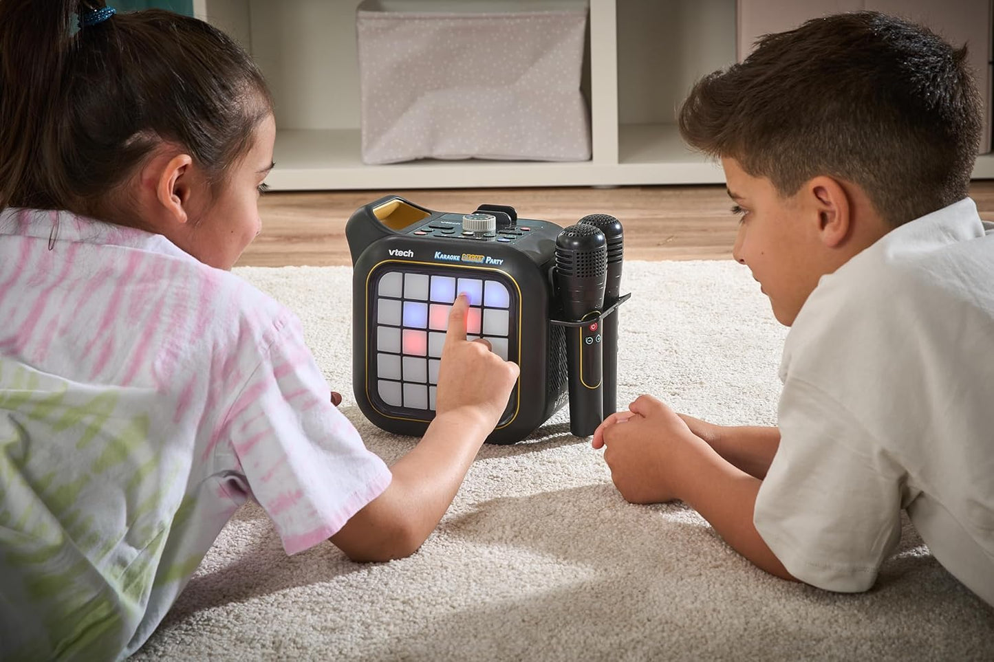 581707-007 VTech Karaoke Light Party Karaoke per Bambini 2 Microfoni Wireless
