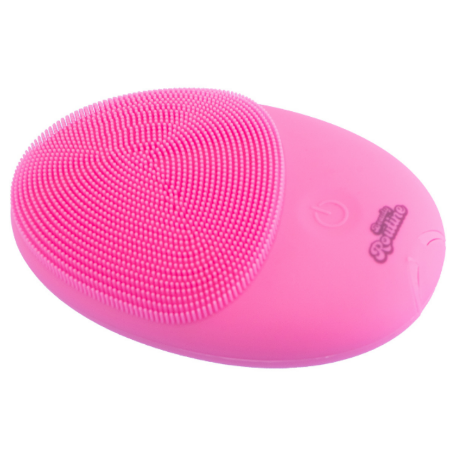Beauty Routine Spazzola Viso Sonica Schiuma e Lava SkinCare Brush Rosa
