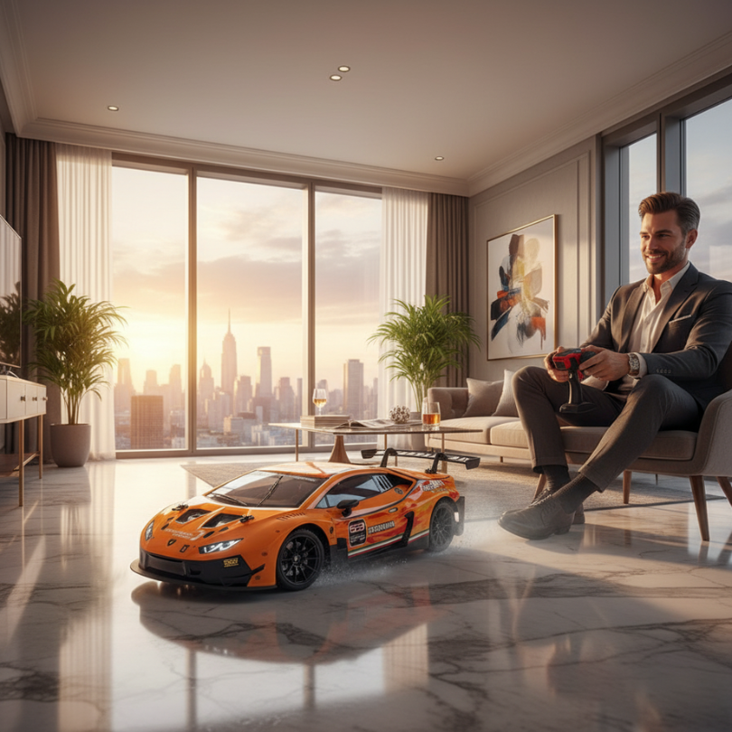 2236 Reeltoys Lamborghini Huracan GT3 RC scala 1:16 assortito verde o arancione