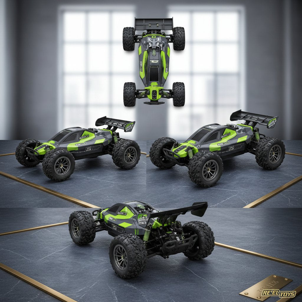 2378 Reeltoys The Sand Master RC 1:16 verde o arancione , assortito