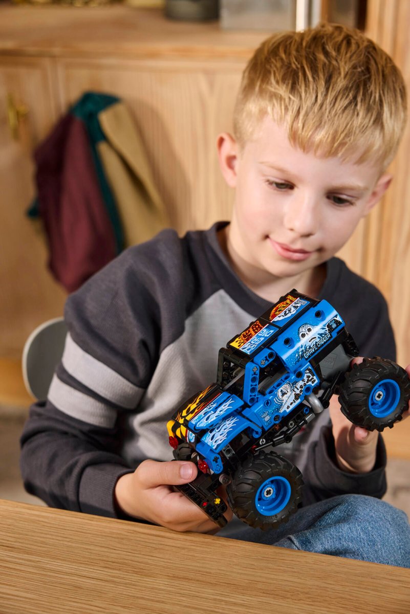 42219 LEGO Technic Monster Jam Grave Digger Fuoco e Ghiaccio