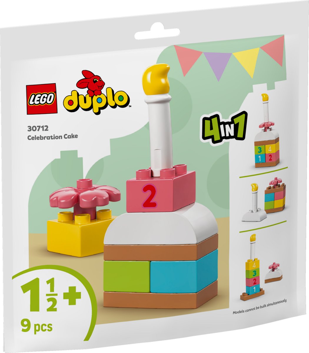 30712 LEGO Polybag Duplo Recruitment Bags Torta di compleanno