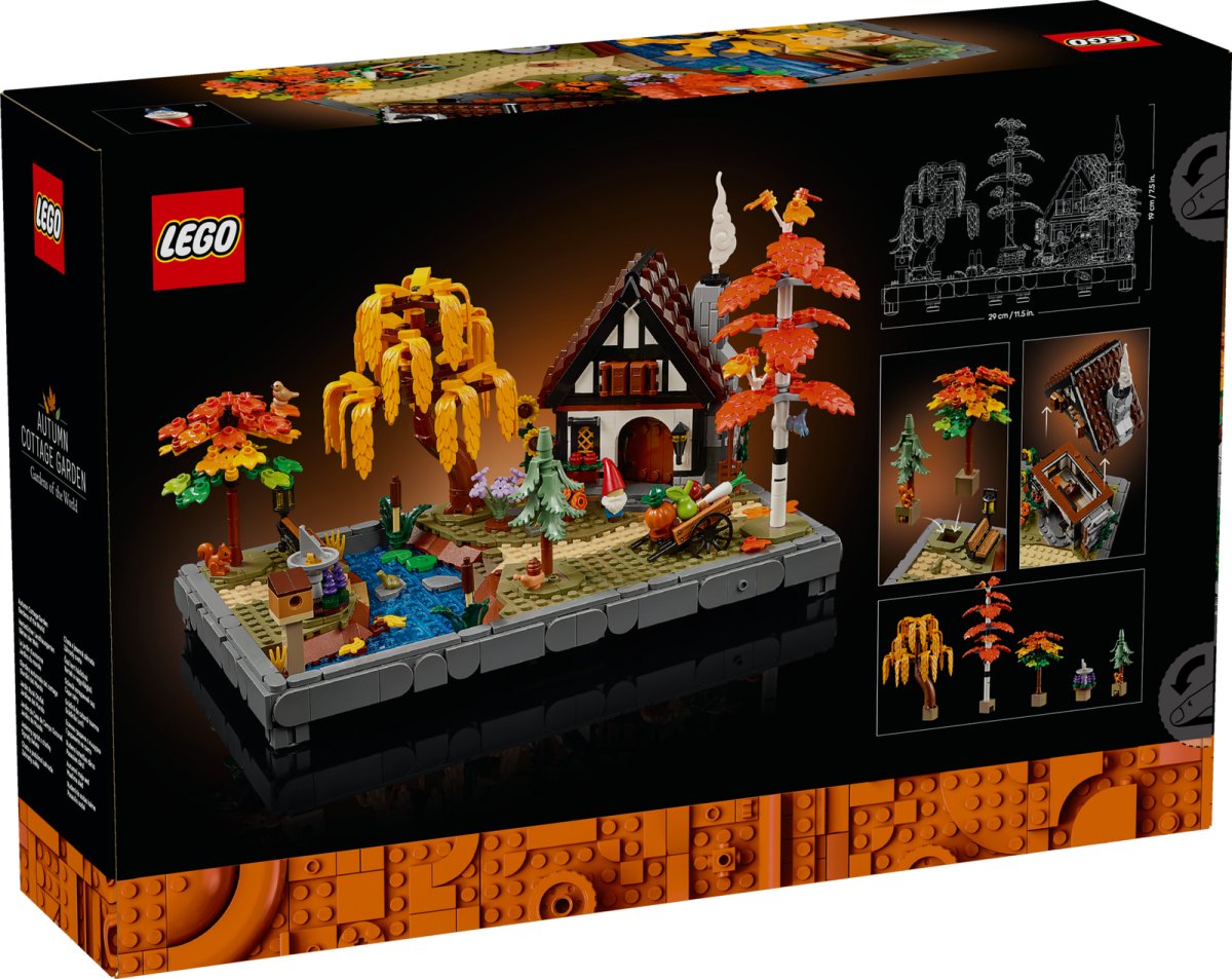 11372 LEGO Icons Giardino autunnale del cottage