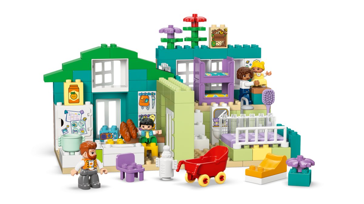10470 LEGO DUPLO Town Casa familiare moderna 3 in 1 con personaggi