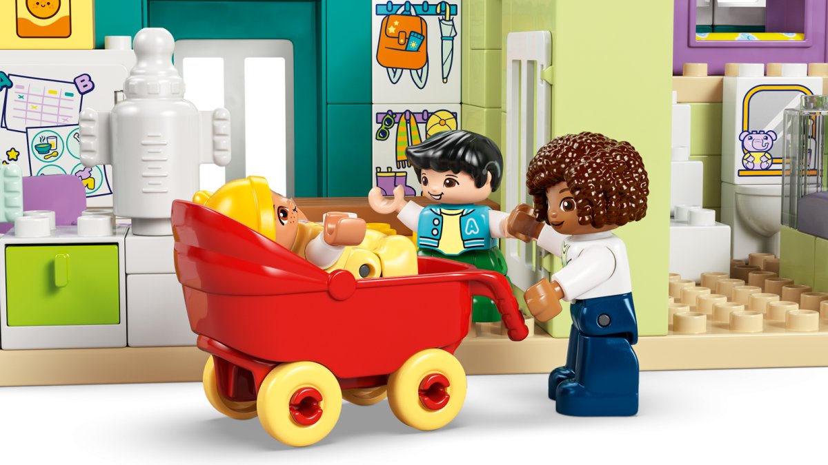 10470 LEGO DUPLO Town Casa familiare moderna 3 in 1 con personaggi