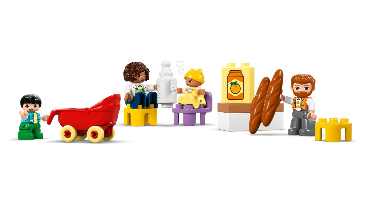 10470 LEGO DUPLO Town Casa familiare moderna 3 in 1 con personaggi