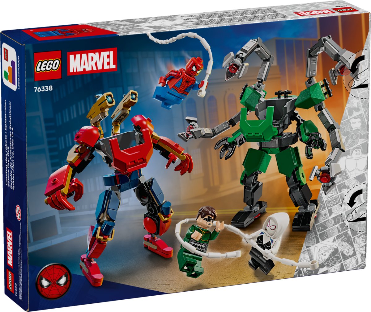 76338 LEGO Super Heroes Marvel Battaglia mech: Spider-Man vs. Doc Ock