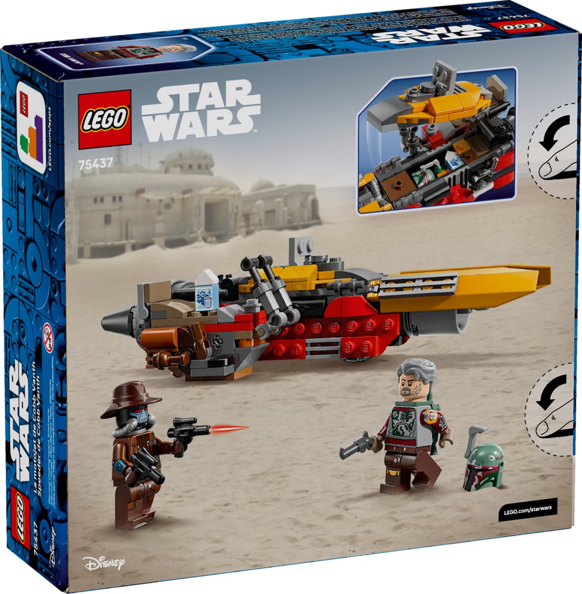 75437 LEGO Star Wars TM Speeder di Cobb Vanth