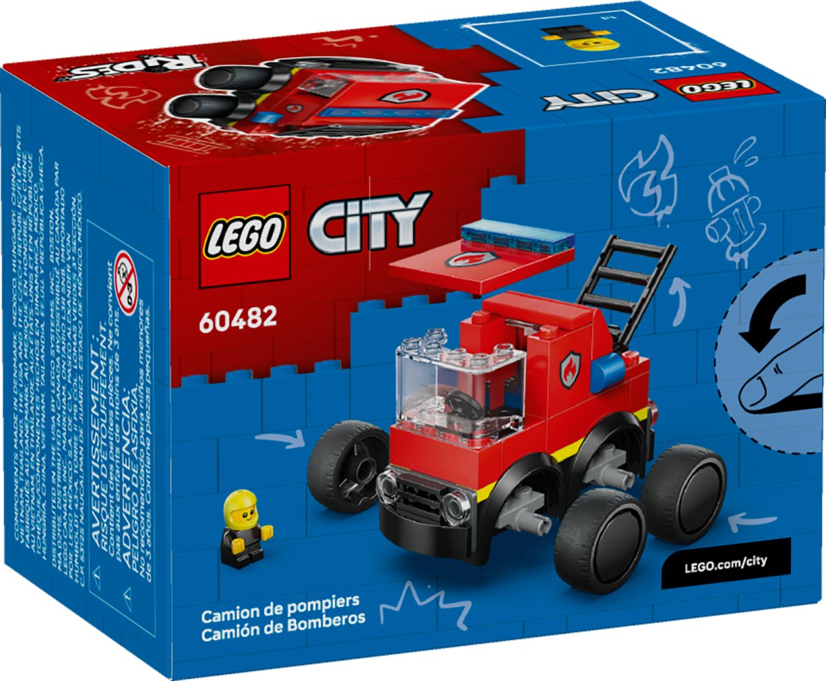 60482 LEGO City Brick Rides Veicoli Autopompa