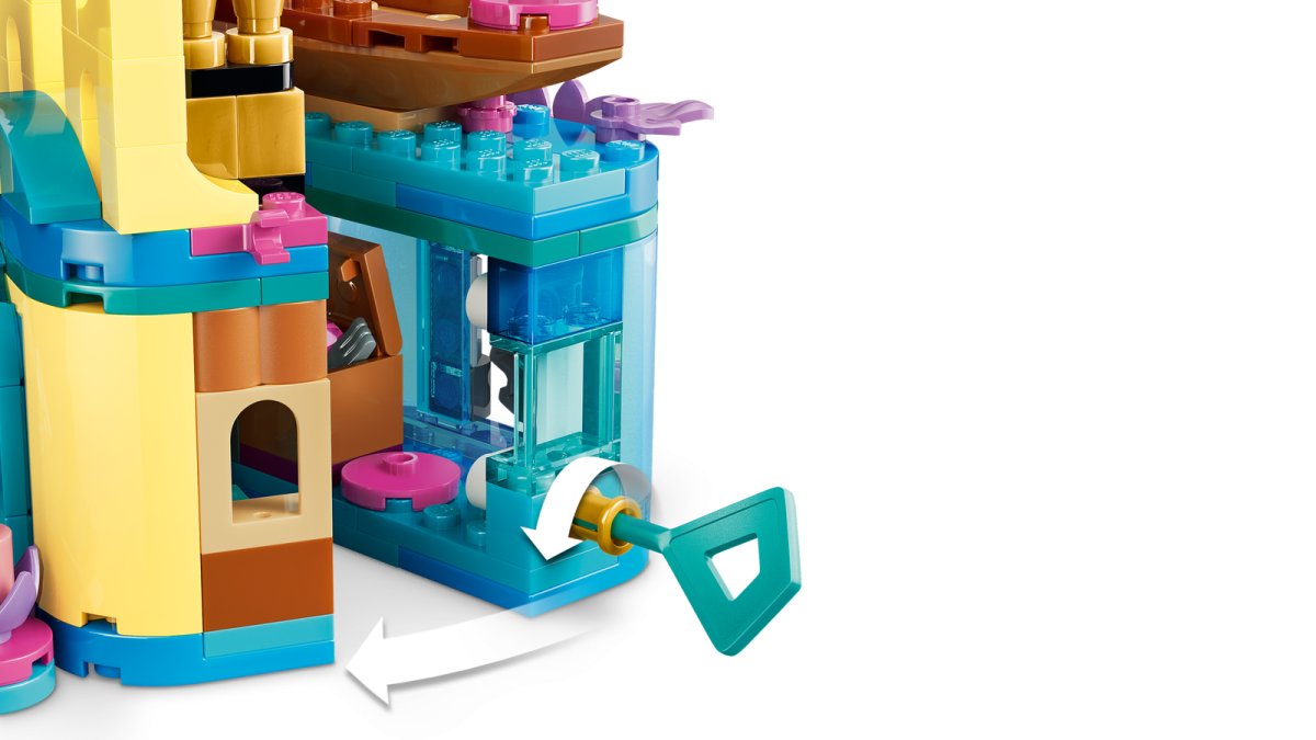 43285 LEGO Disney Princess Il magico Mini-palazzo di Ariel