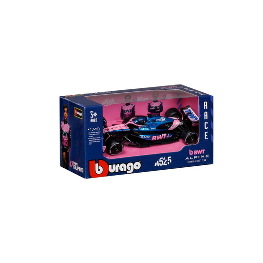 18-38175G Bburago F1 BWT Alpine A525 #10 Pierre Gasley 2025 - 1:43