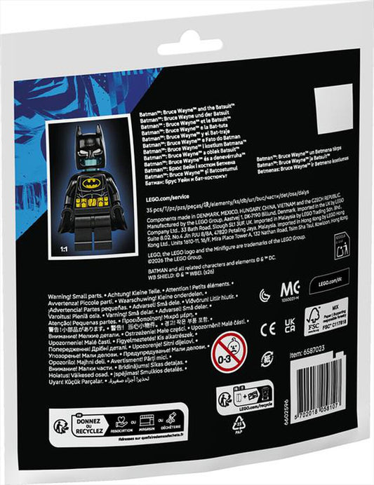 30726 Lego Polybag Batman: Bruce Wayne e la Bat-tuta