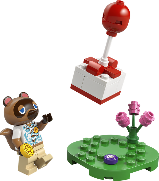 30731 Lego Polybag ANIMAL CROSSING Tom Nook and Flying Present