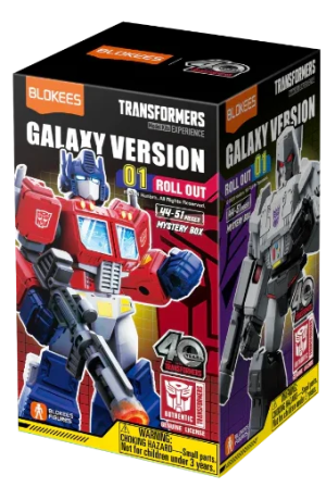 Blokees Figures Transformers V01 Roll Out Figure G1 10 cm a sorpresa