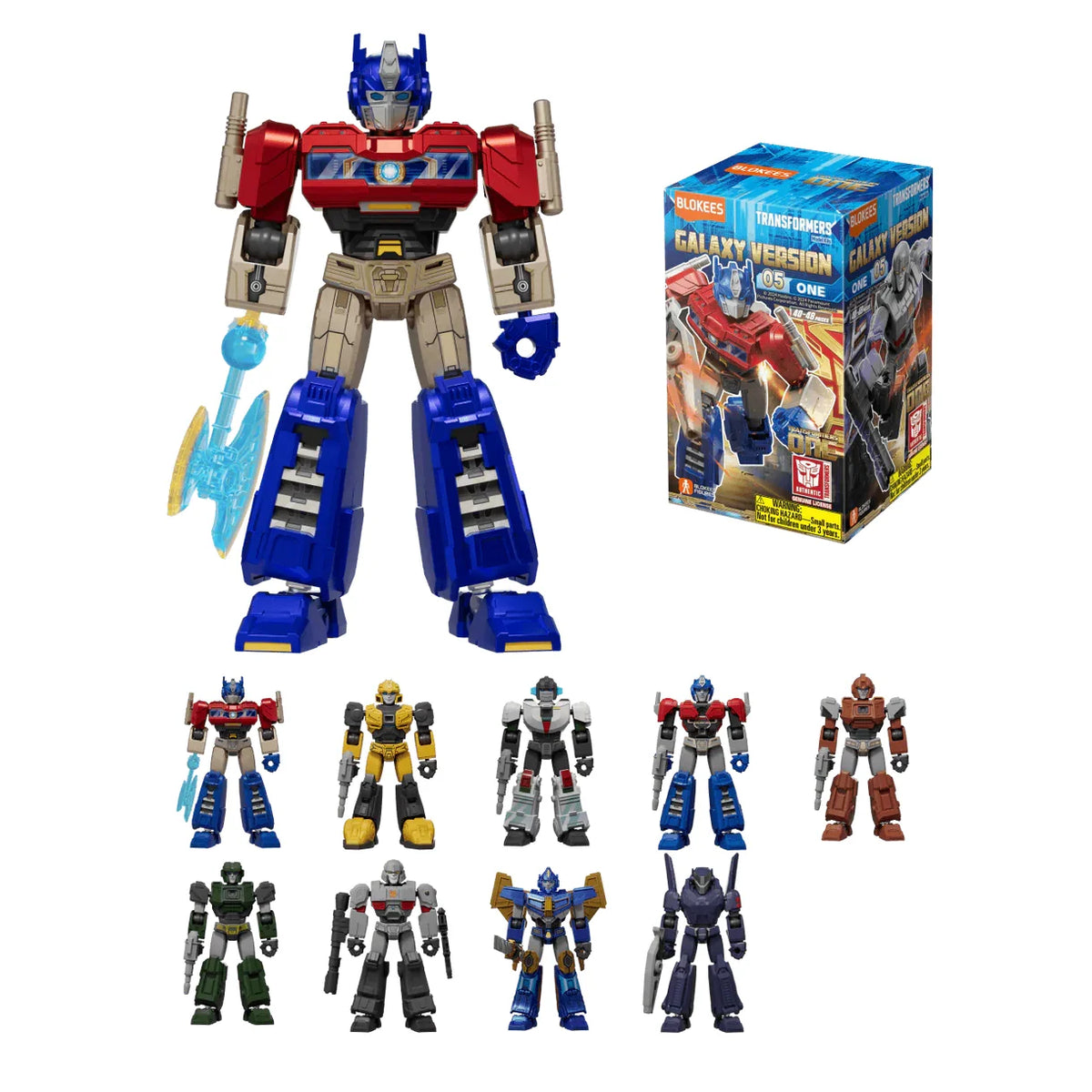 Blokees Transformers Galaxy V05 Autobot Run figure articolate da collezione sorp
