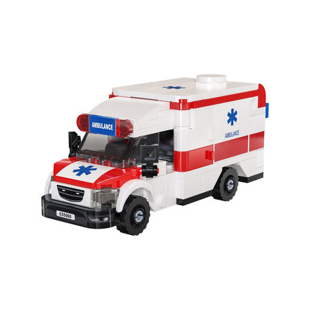 CADA Ambulanza Rescue Shield - Set Mattoncini Veicolo Soccorso Ambulanza