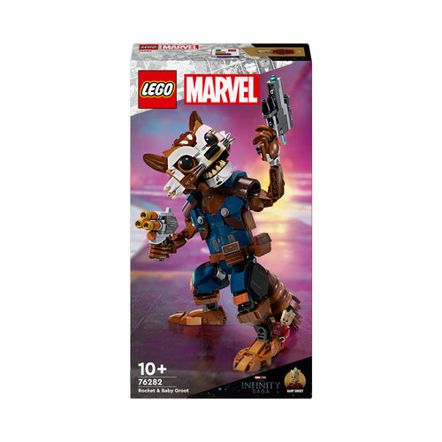 76282 LEGO Super Heroes Marvel - Rocket e Baby Groot