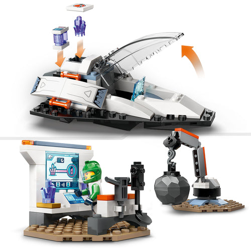 60429 LEGO City Space - Navetta spaziale e scoperta di asteroidi