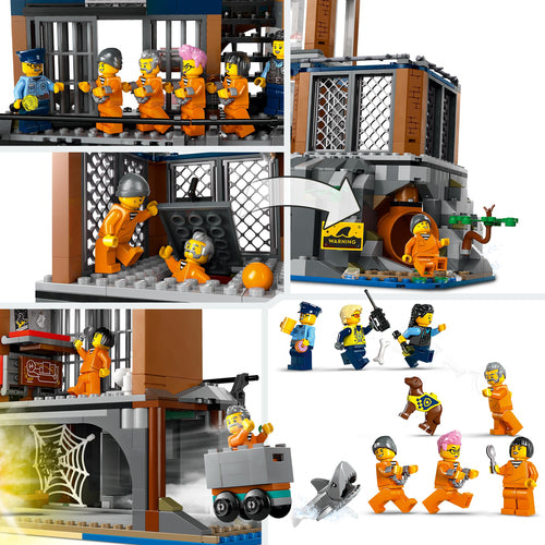 60419 LEGO City Police - Prigione sullisola della polizia