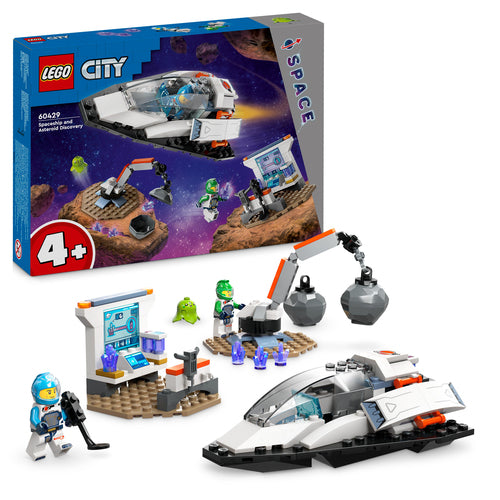 60429 LEGO City Space - Navetta spaziale e scoperta di asteroidi