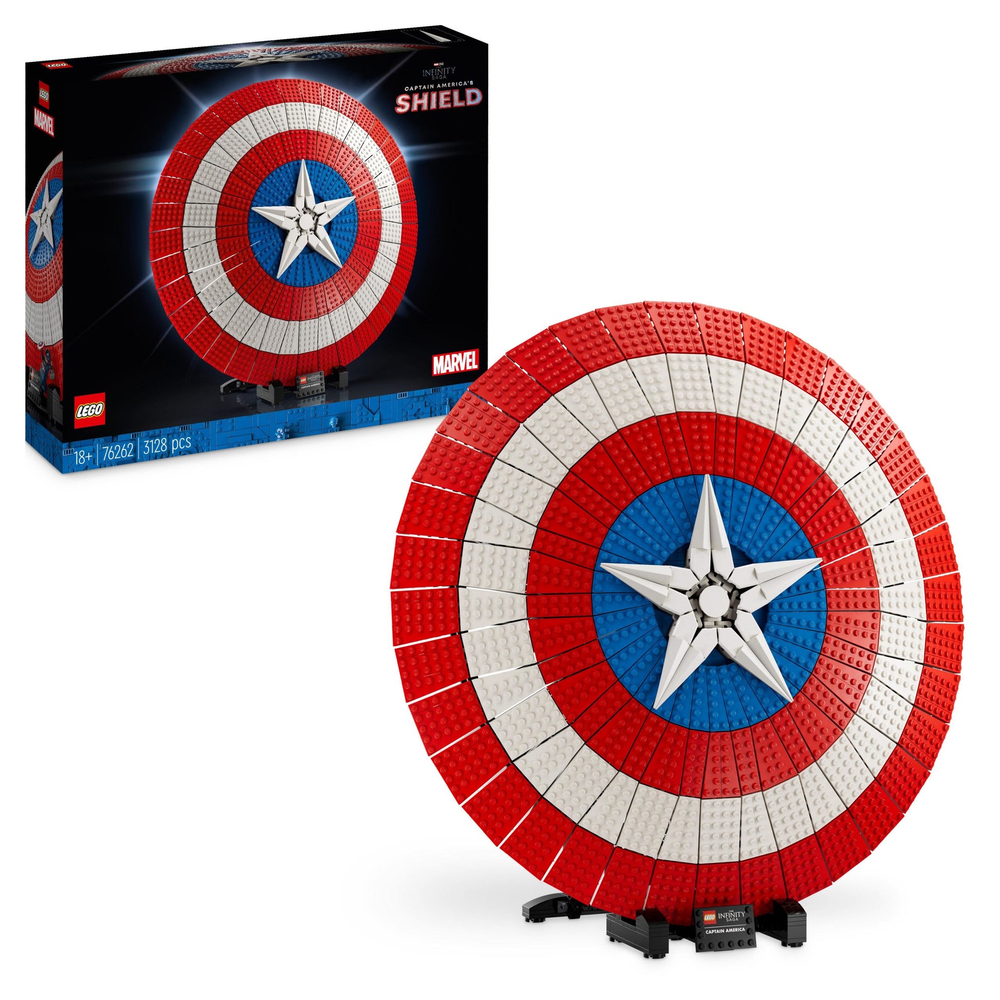 76262  LEGO Super Heroes Marvel  Lo scudo di Captain America