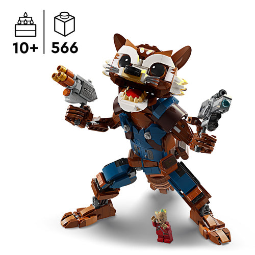 76282 LEGO Super Heroes Marvel - Rocket e Baby Groot