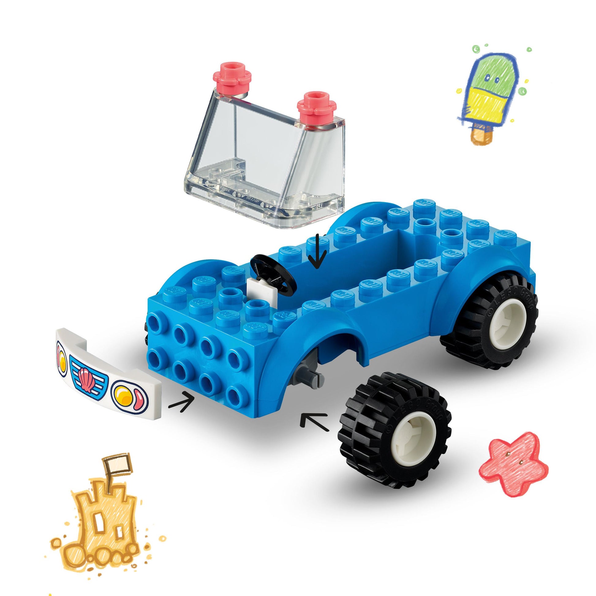 41725 - LEGO Friends - Divertimento sul beach buggy