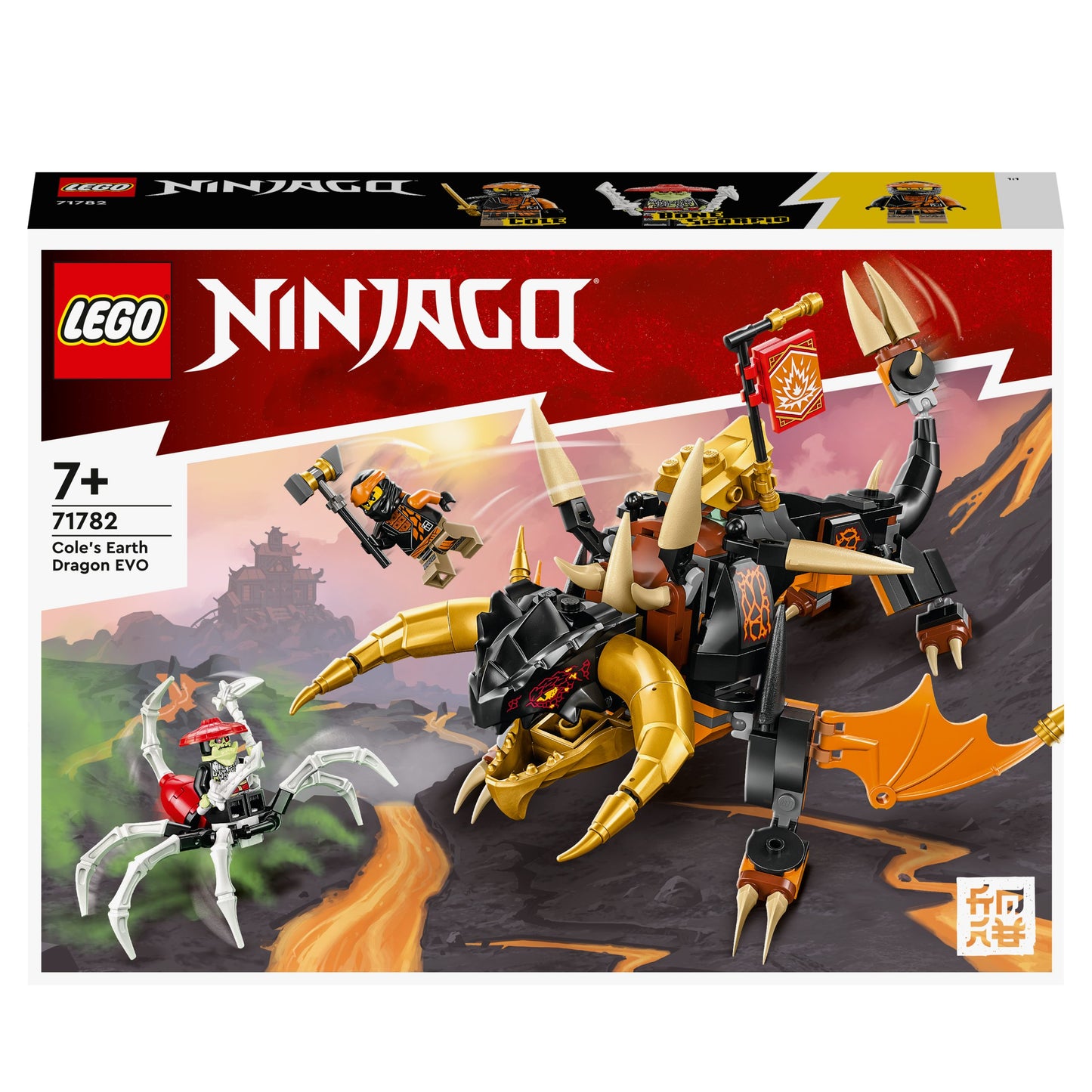 71782 LEGO Ninjago - Drago di Terra di Cole - EVOLUTION -