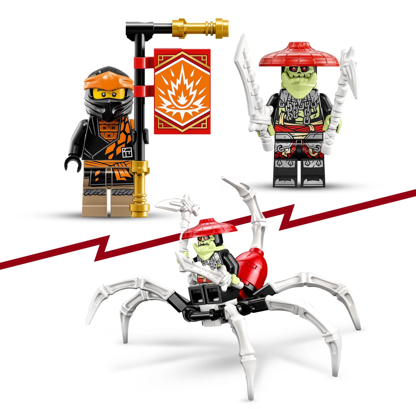 71782 LEGO Ninjago - Drago di Terra di Cole - EVOLUTION -