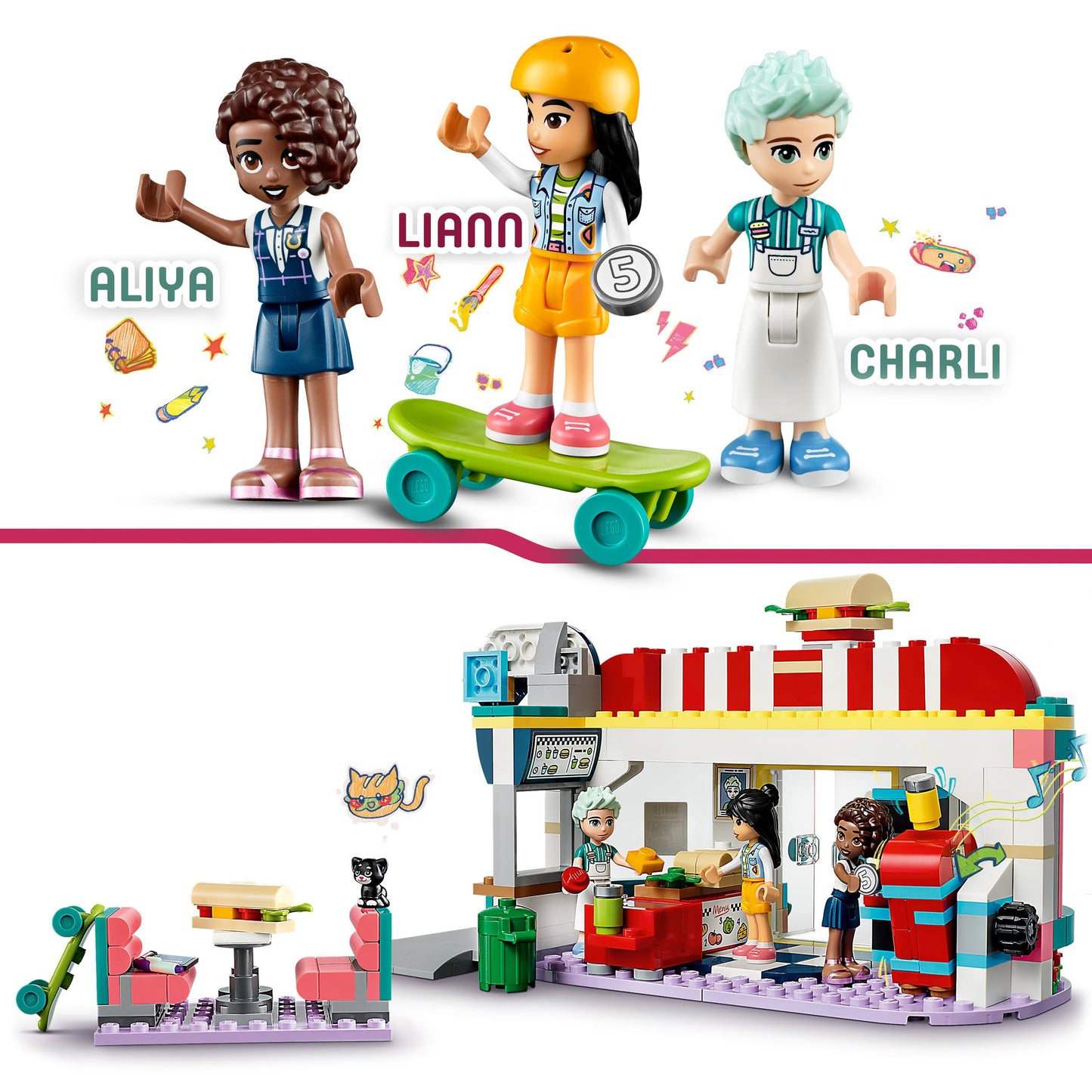 41728 LEGO Friends - Ristorante nel centro di Heartlake City  SPECIAL PRICE