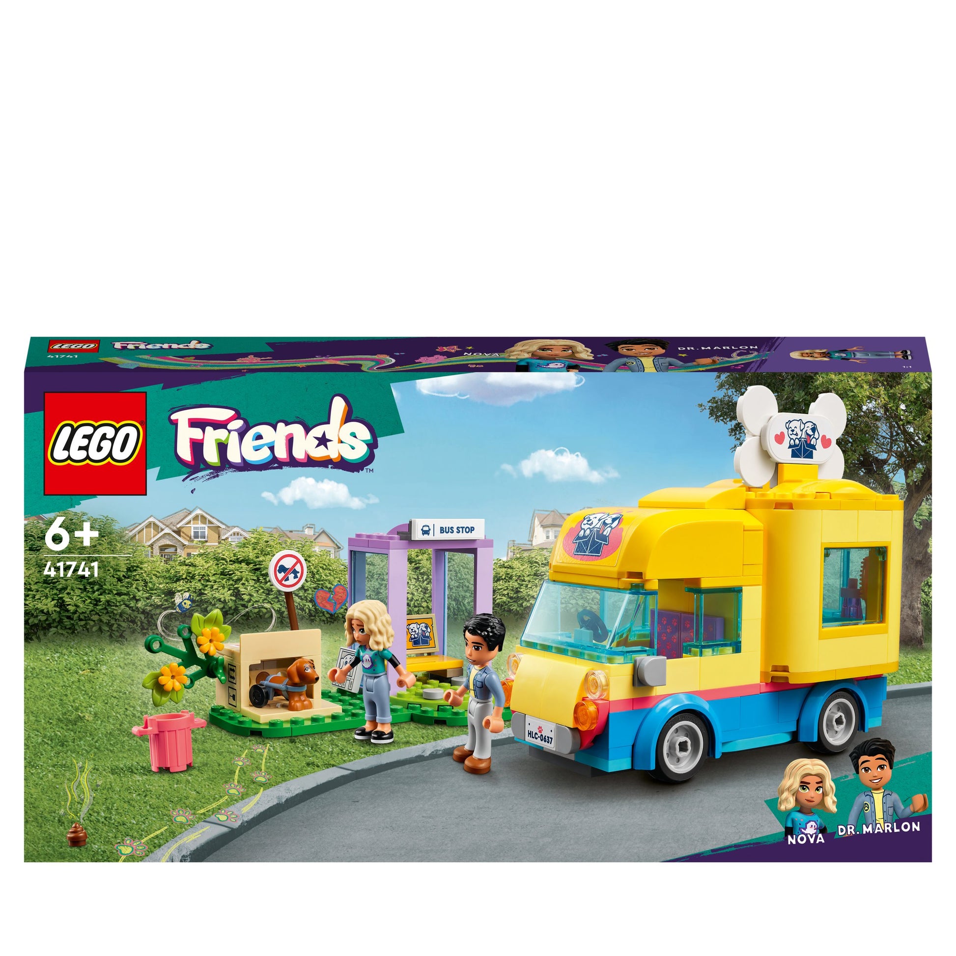 41741 LEGO Friends - Furgone di soccorso dei cani