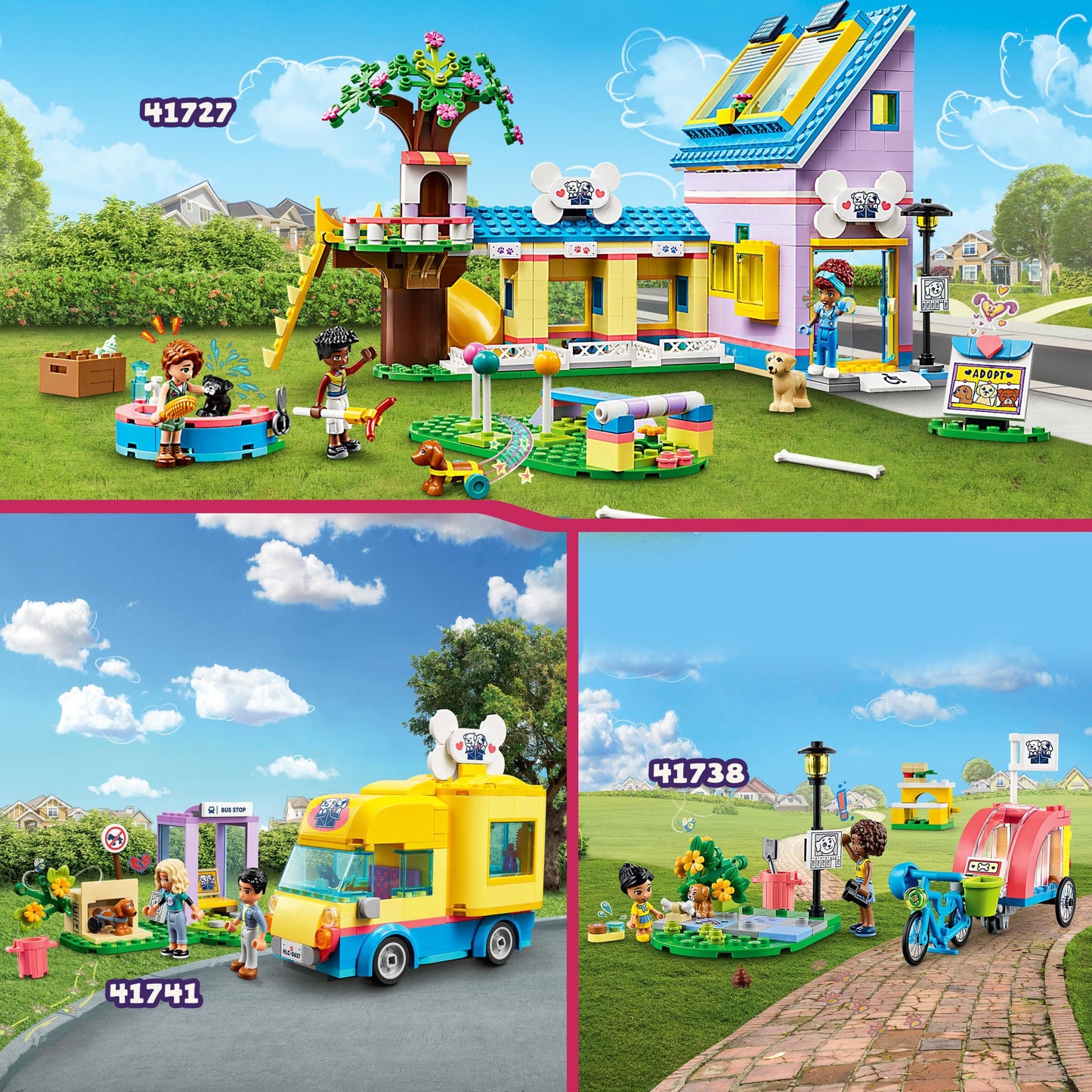 41741 LEGO Friends - Furgone di soccorso dei cani