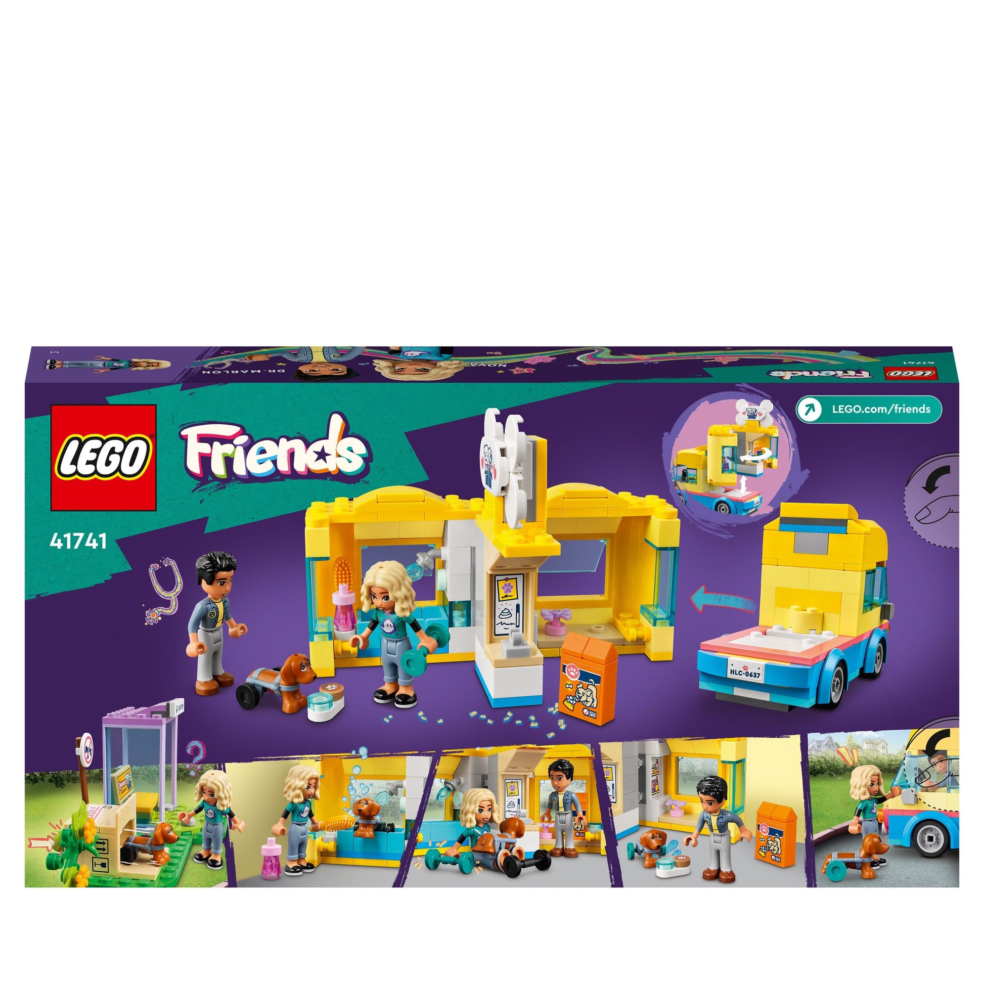41741 LEGO Friends - Furgone di soccorso dei cani