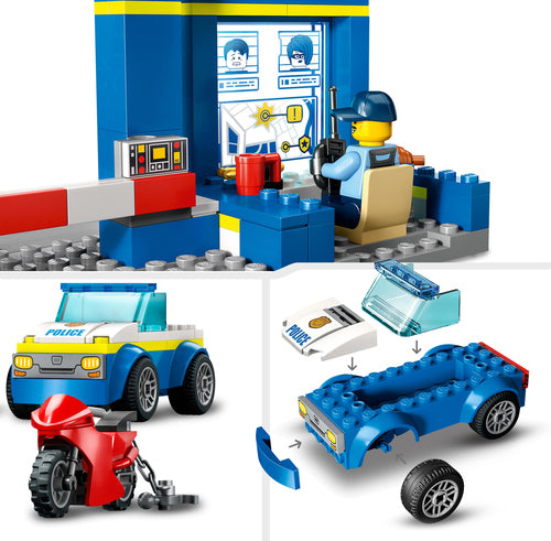 60370 LEGO City  - Inseguimento alla Stazione di Polizia