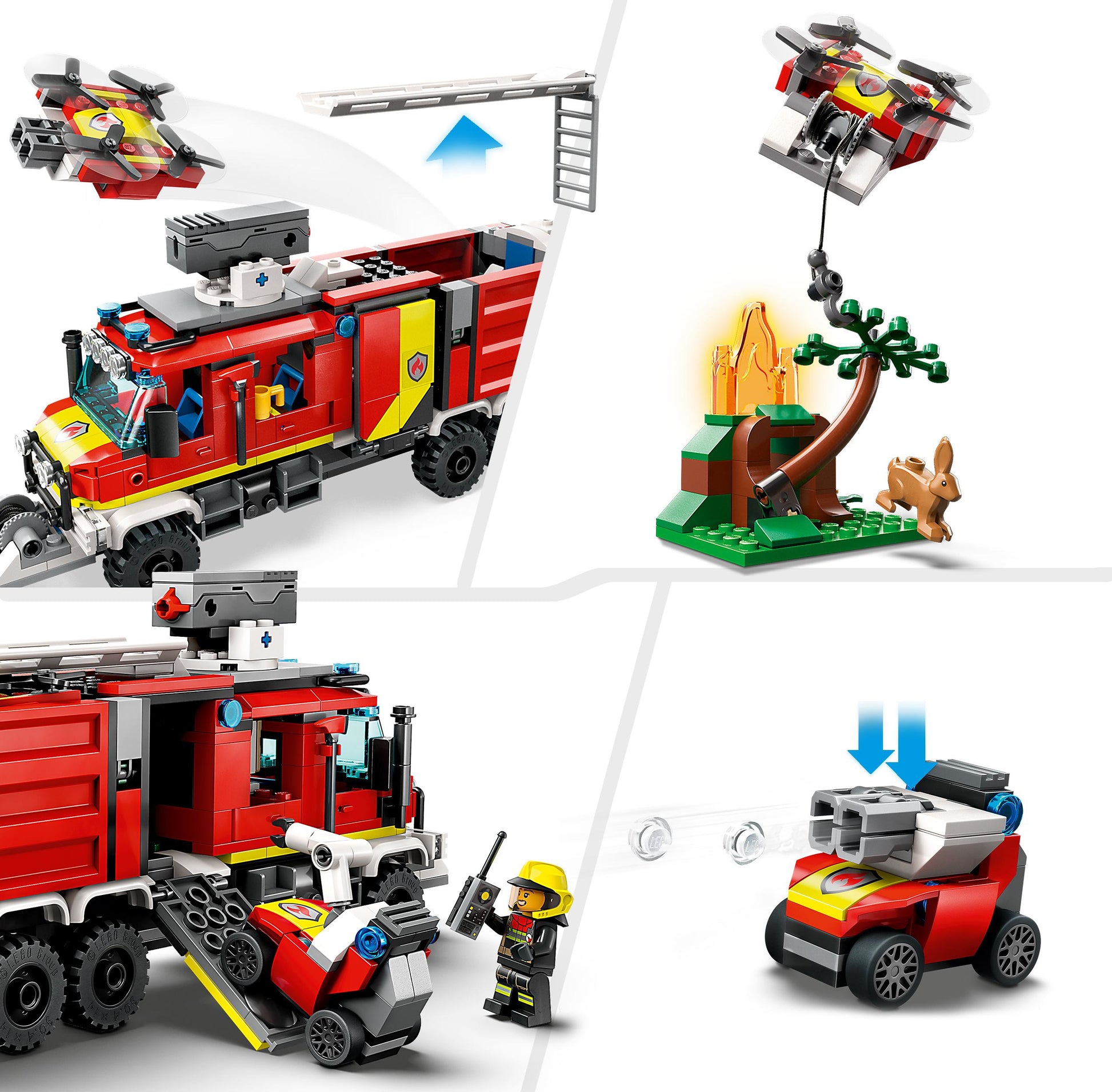 60374 LEGO City Fire - Autopompa dei vigili del fuoco