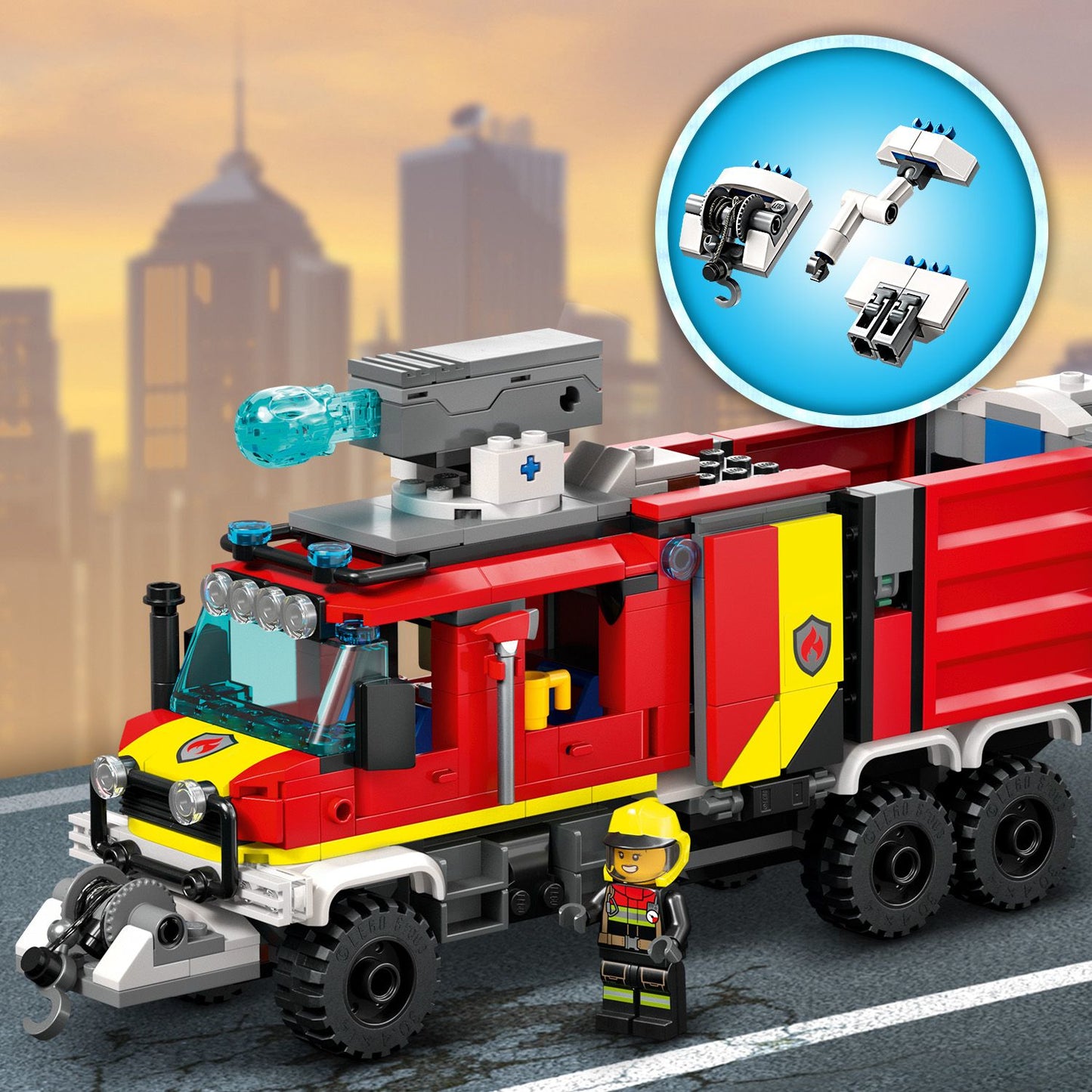 60374 LEGO City Fire - Autopompa dei vigili del fuoco