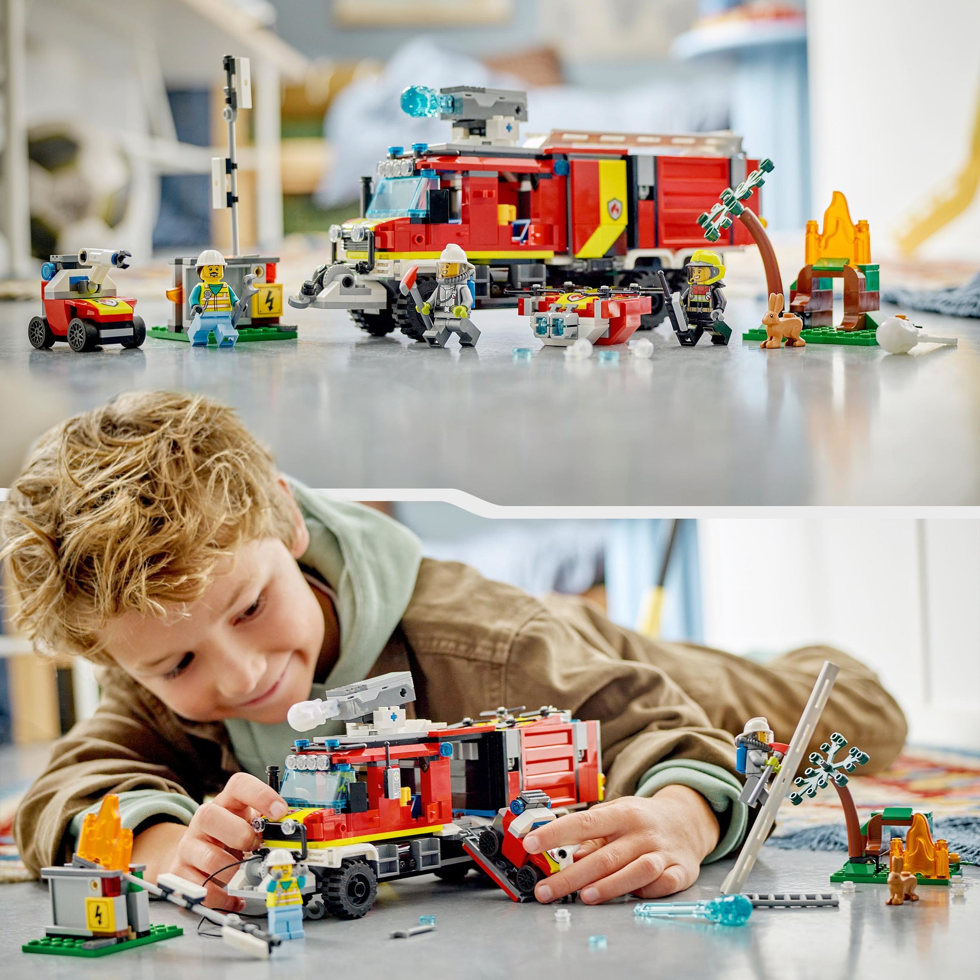 60374 LEGO City Fire - Autopompa dei vigili del fuoco