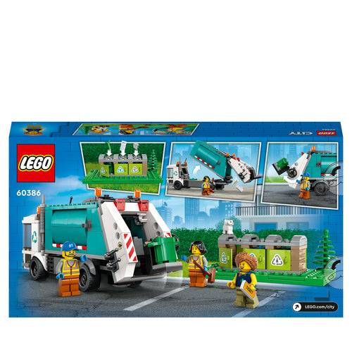 60386 LEGO City - Camion per il riciclaggio dei rifiuti