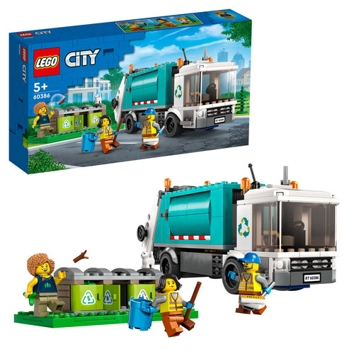 60386 LEGO City - Camion per il riciclaggio dei rifiuti