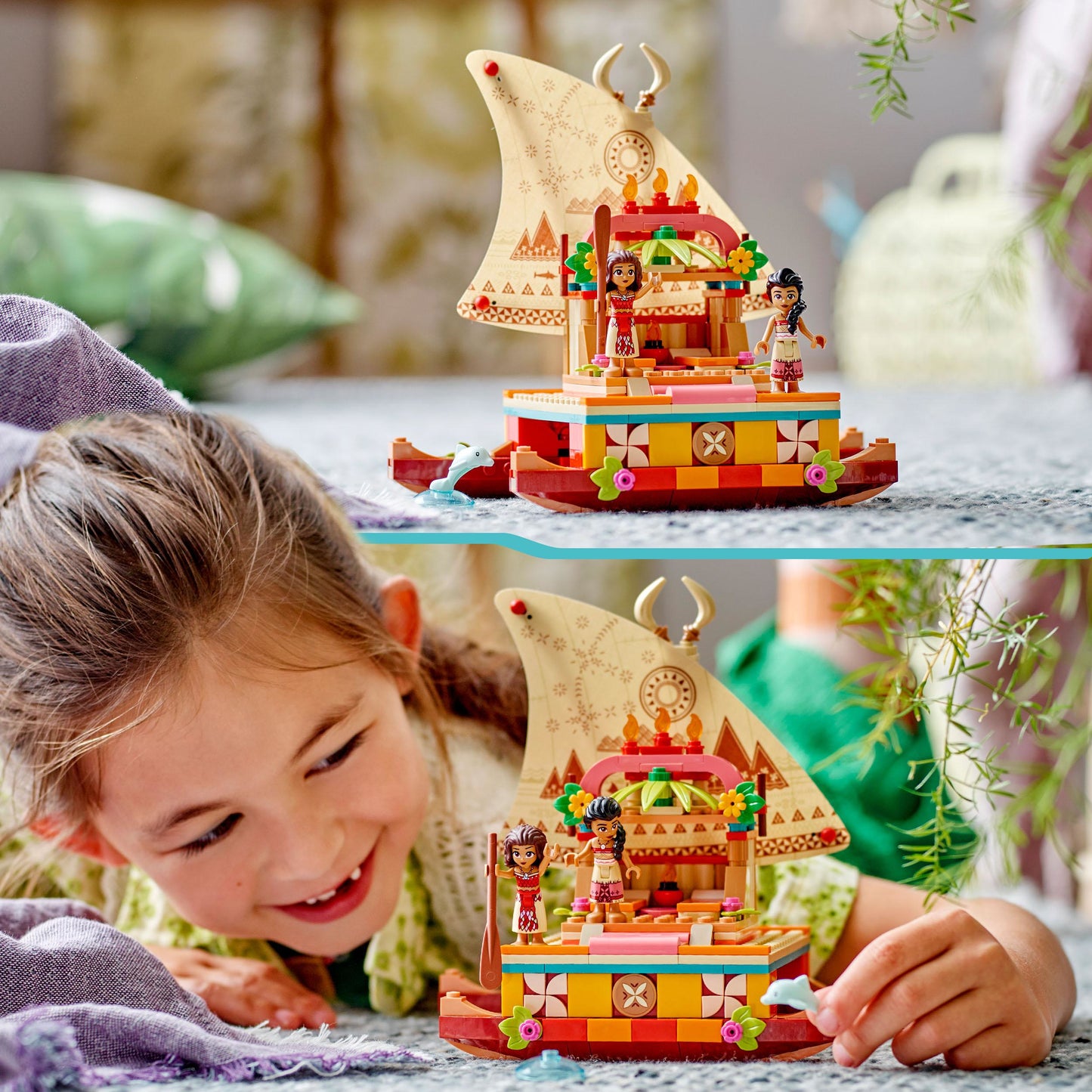 43210 LEGO Disney Princess - La barca a vela di Vaiana