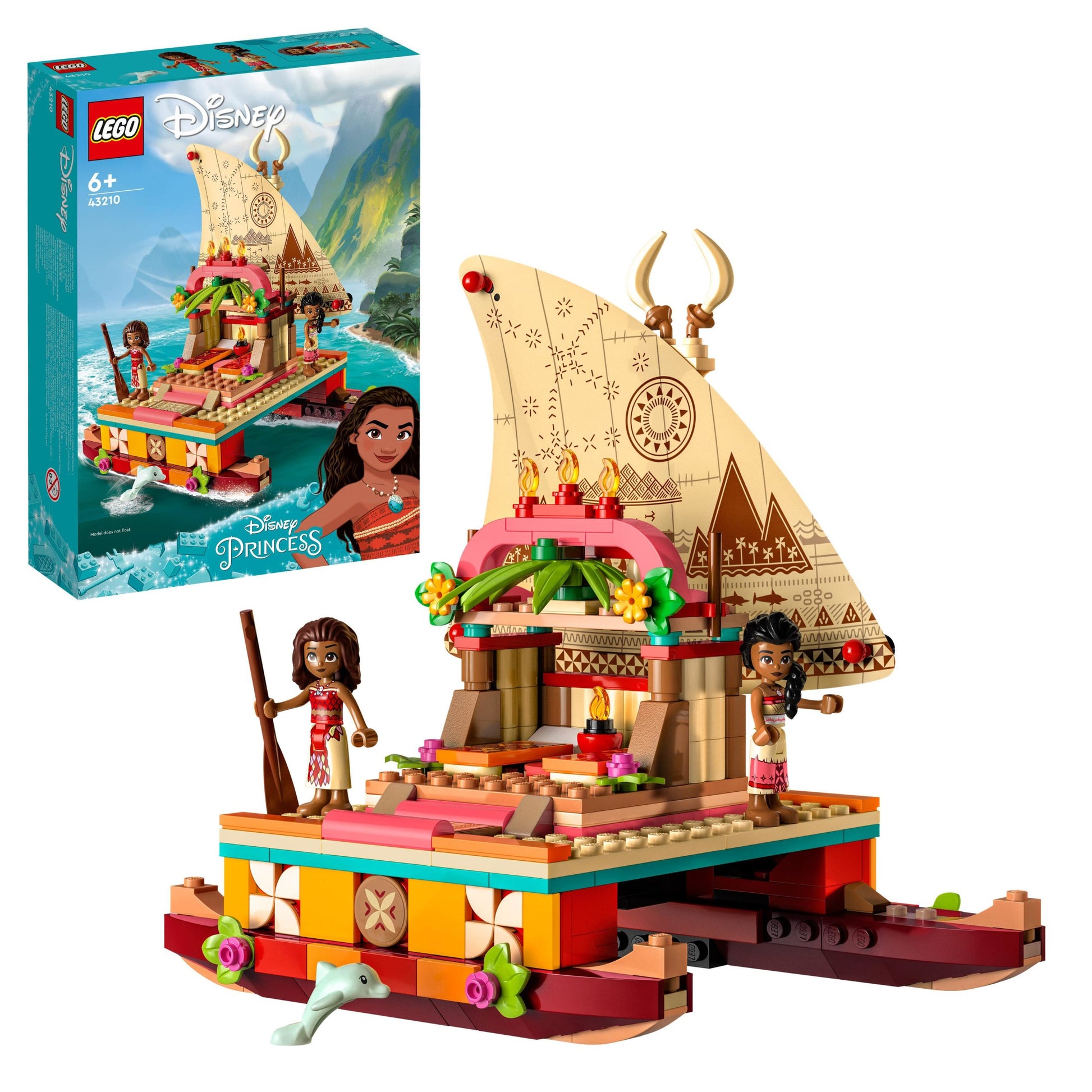 43210 LEGO Disney Princess - La barca a vela di Vaiana