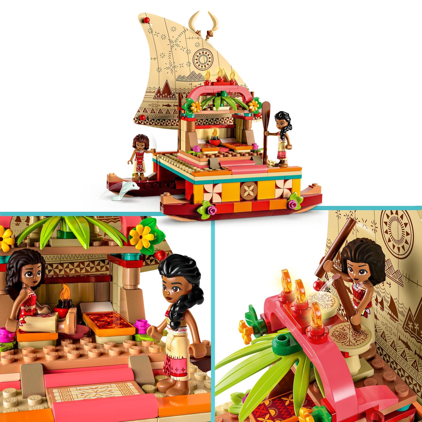 43210 LEGO Disney Princess - La barca a vela di Vaiana