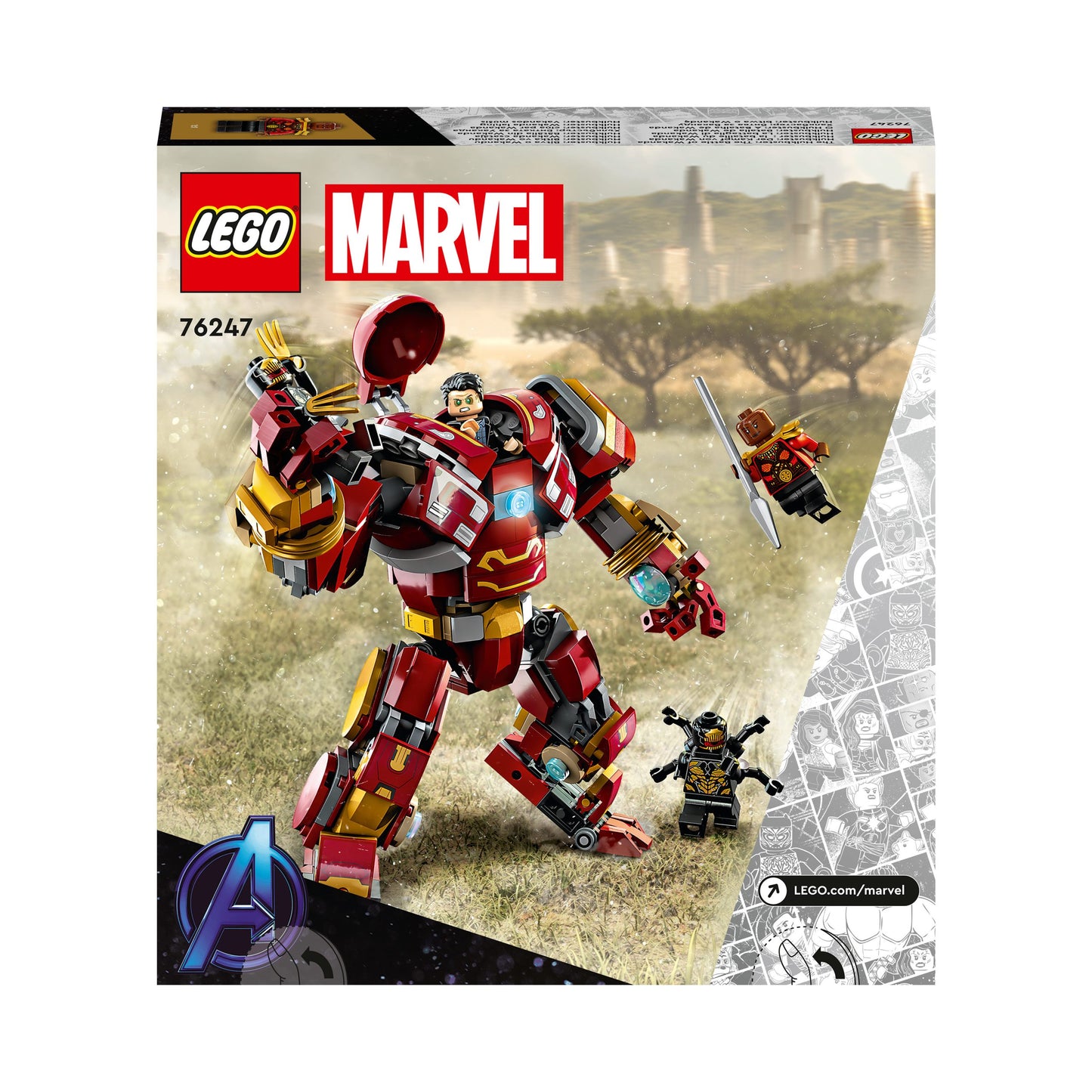 76247 LEGO Marvel - Hulkbuster: La battaglia di Wakanda