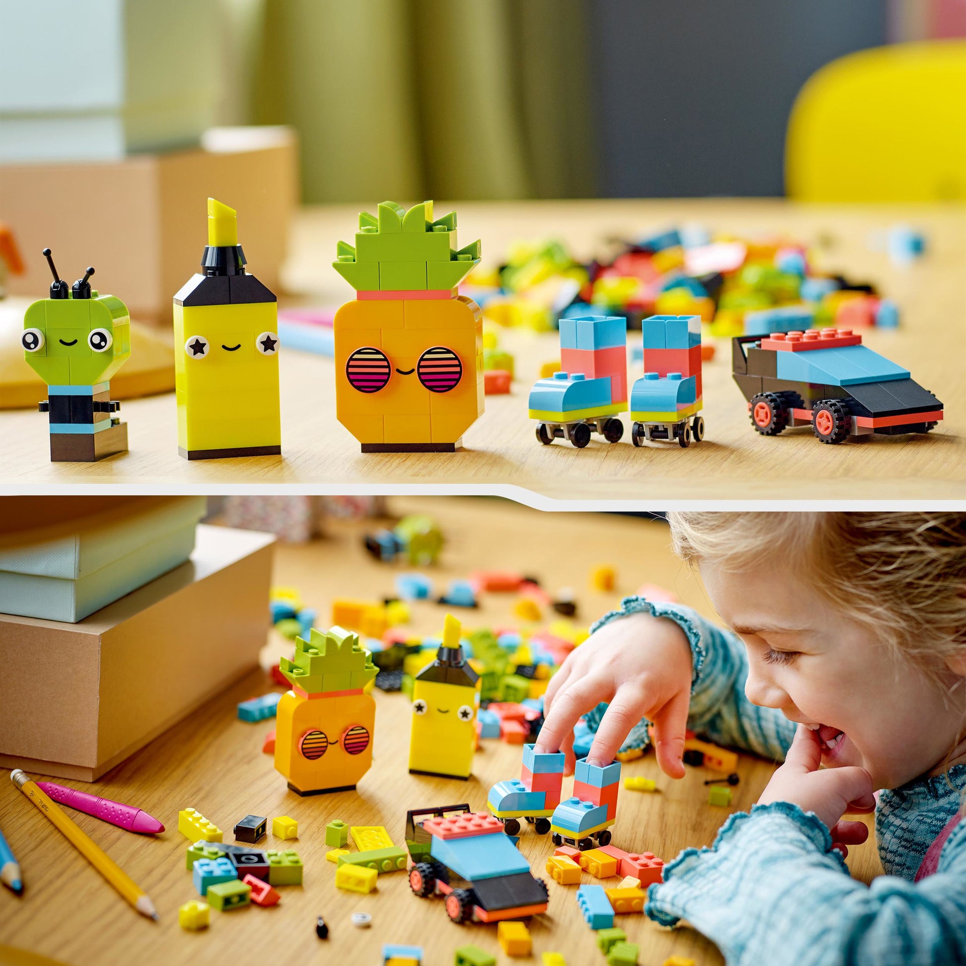 11027 - Lego - LEGO Classic - Divertimento creativo - Neon