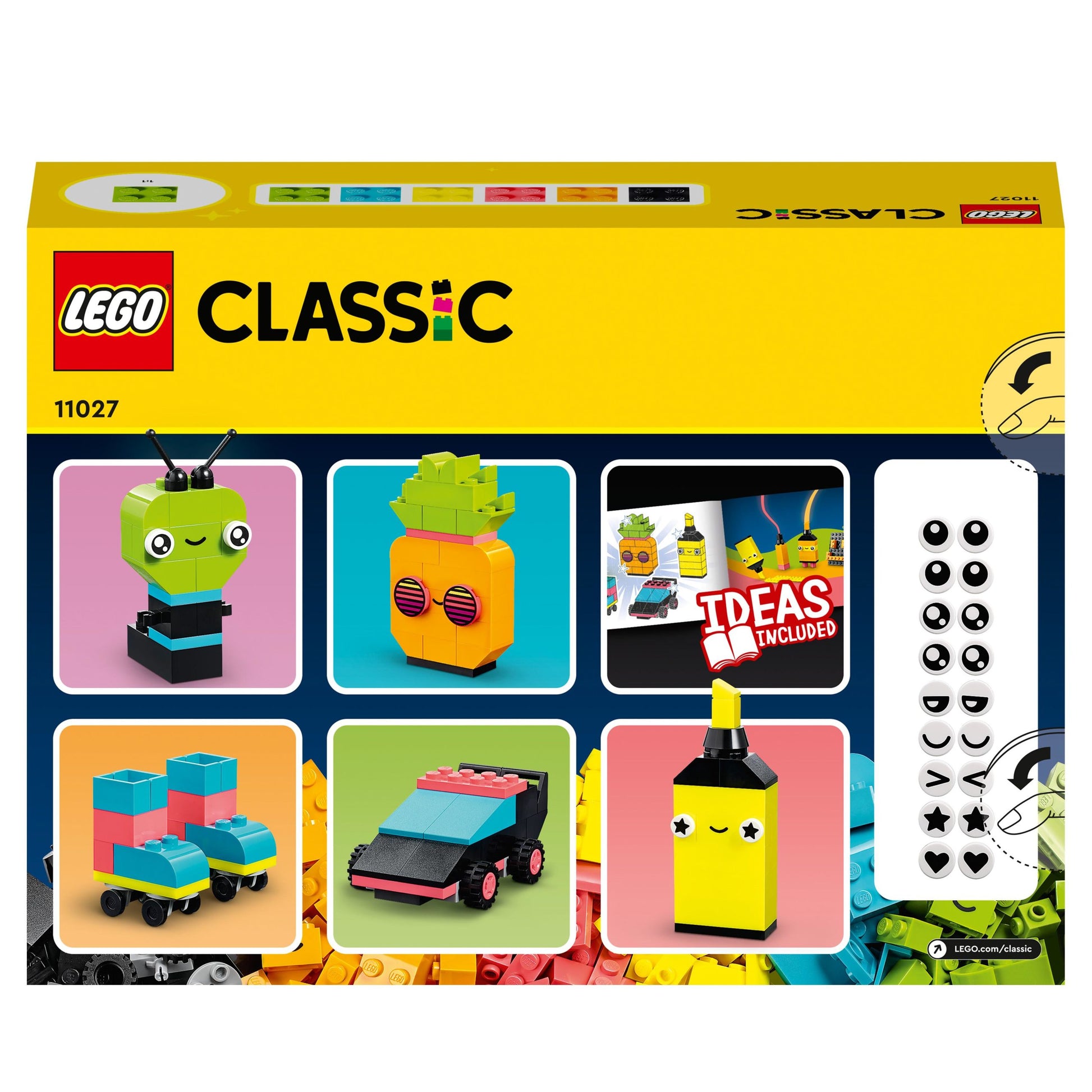 11027 - Lego - LEGO Classic - Divertimento creativo - Neon