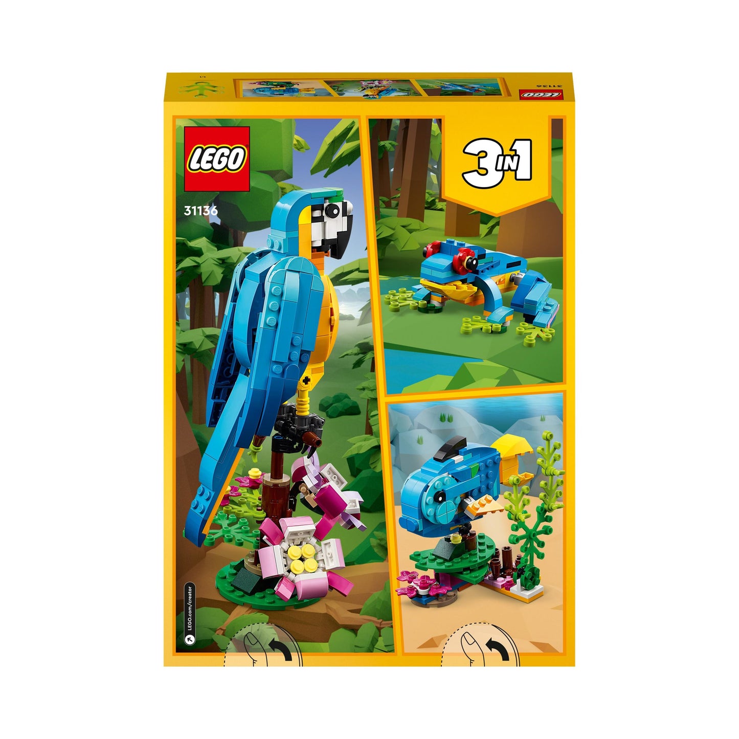 31136 - Lego - LEGO Creator - Pappagallo esotico