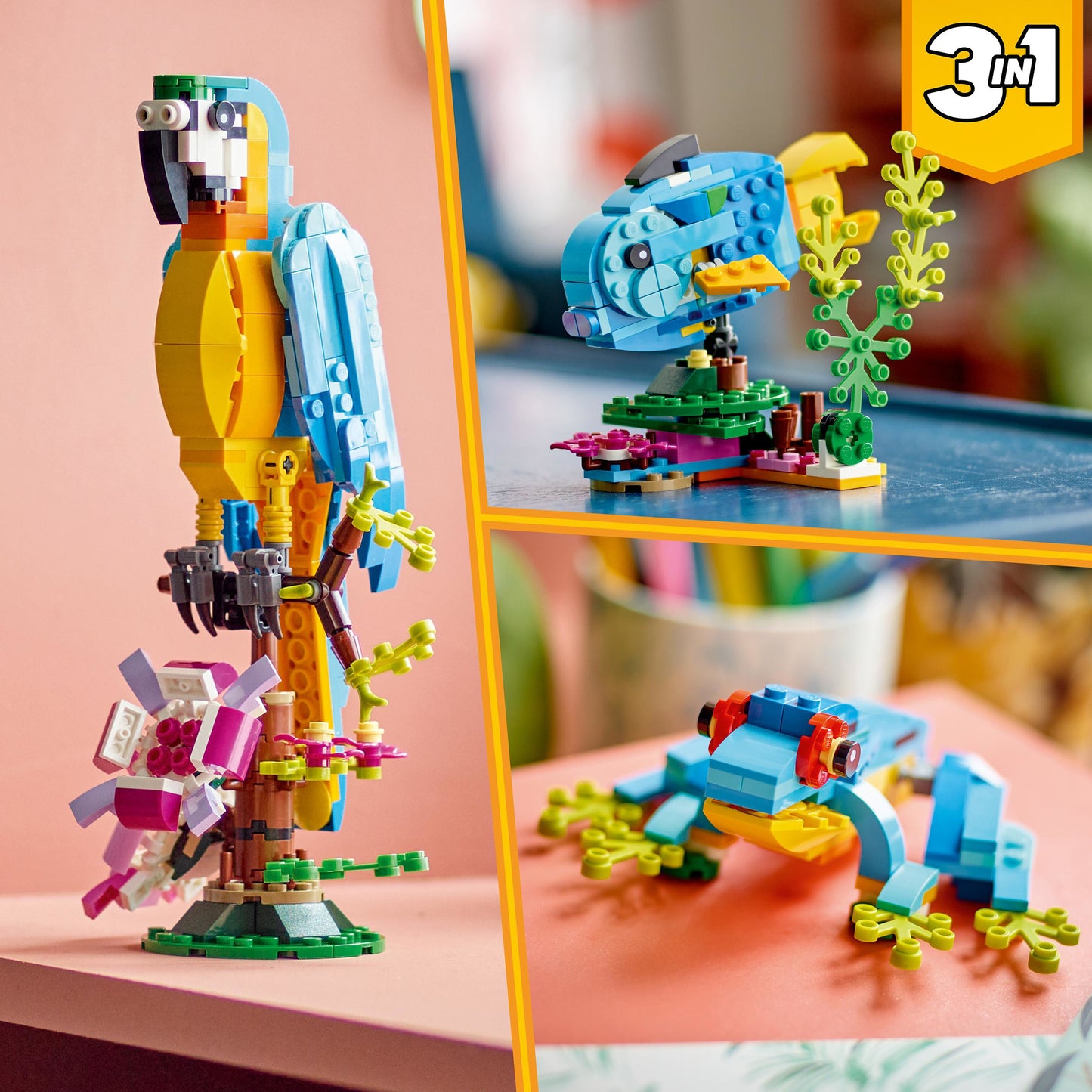 31136 - Lego - LEGO Creator - Pappagallo esotico