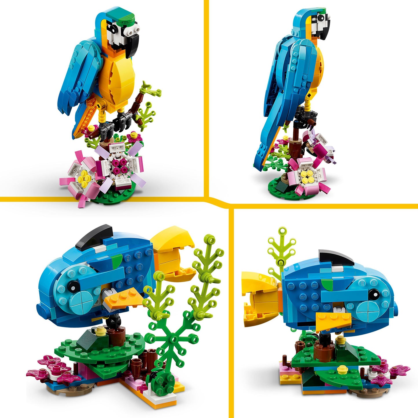 31136 - Lego - LEGO Creator - Pappagallo esotico