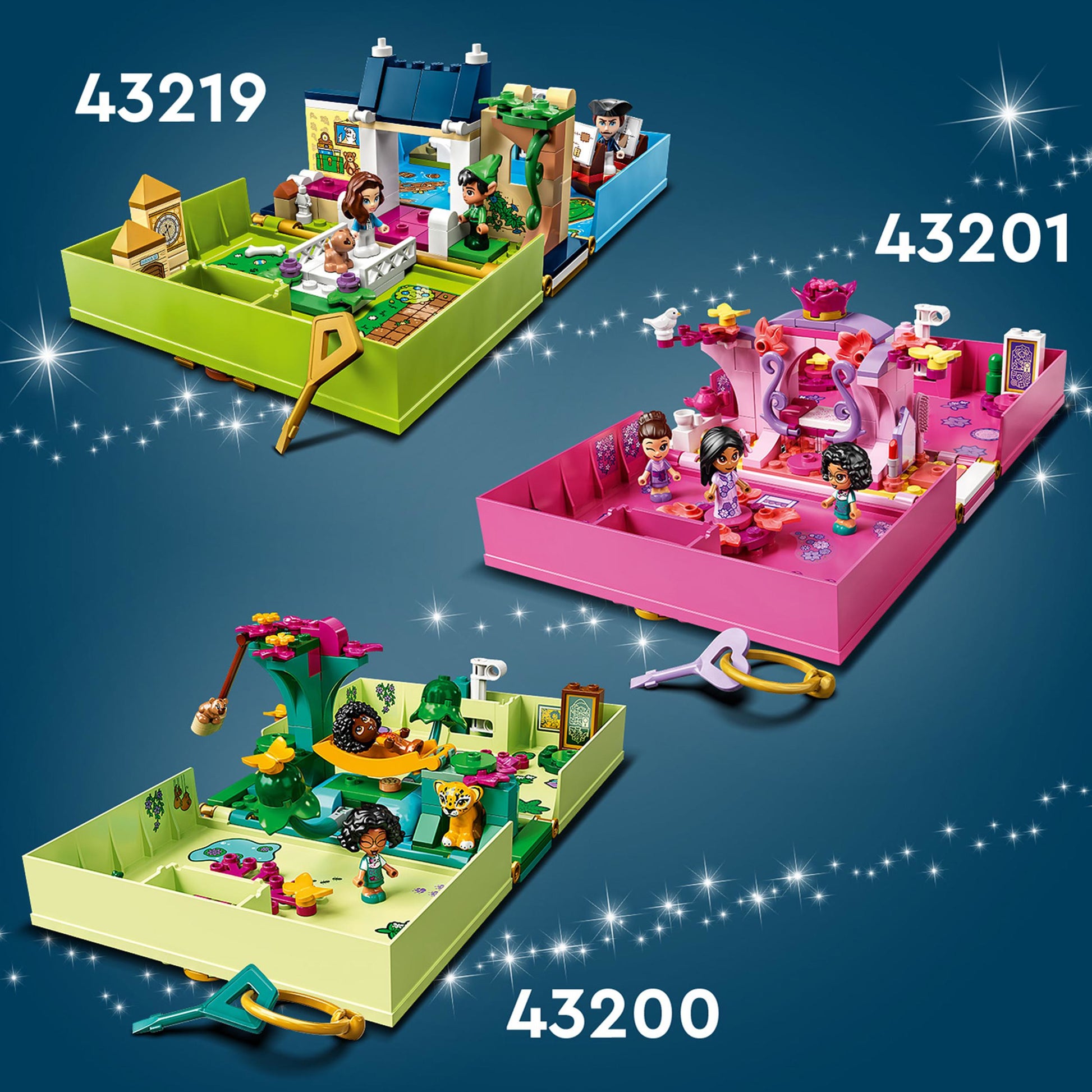 43220 LEGO  Disney  L avventura nel libro delle fiabe di Peter Pan e Wendy