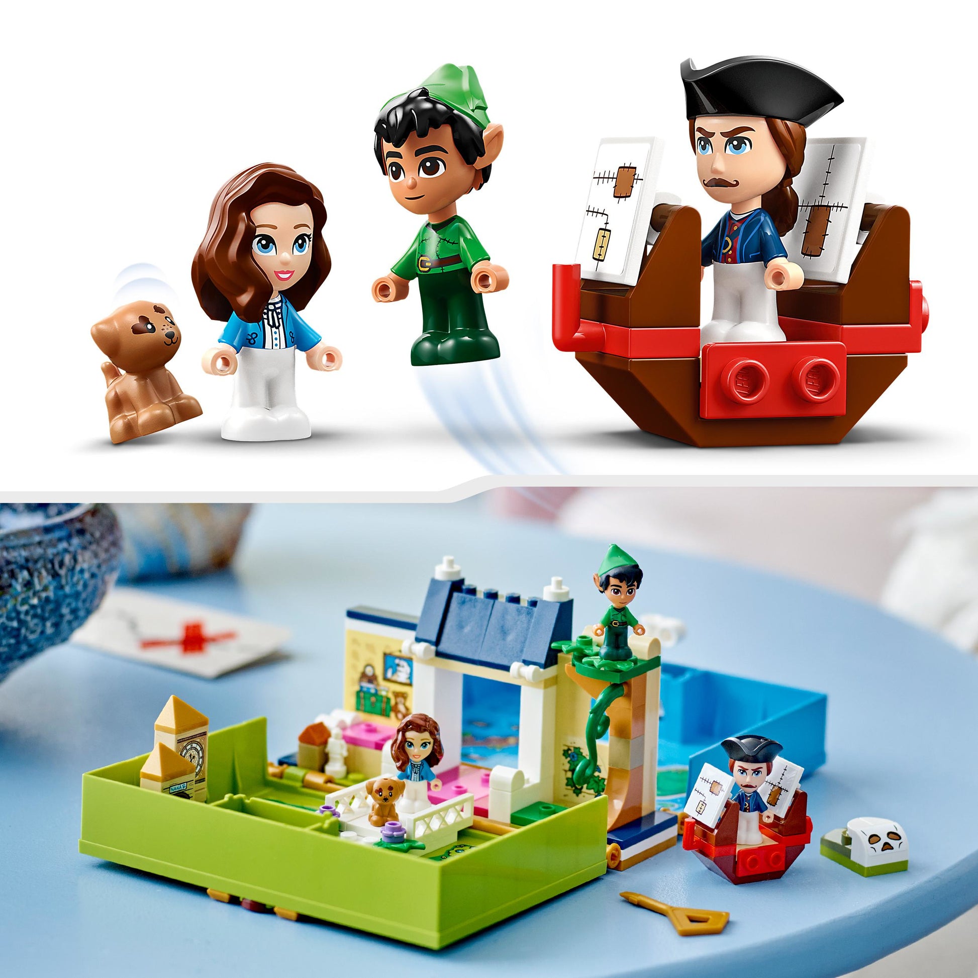 43220 LEGO  Disney  L avventura nel libro delle fiabe di Peter Pan e Wendy